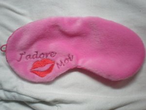 Hot Pink "J' Adore Moi" Lips Sleeping Eye Mask EyeMask