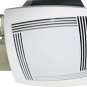 Tamco 50-70CFM 0.5Sone QUIET Bath Fan Light TERBFVQ57L3
