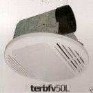 Tamco 50CFM 3.5 Sone Ceiling Bath Fan W Light TERBFV50L