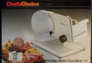 CHEF'S CHOICE CHEF'SCHOICE Premium Electric Food Slicer 610 Silver