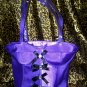Romantic Corset Handbag Hand bag Purple