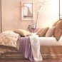 NATE BERKUS Tuilliaries Cal King Bedskirt  Wheat