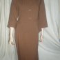 COURTENAY Stretch Skirt & Jacket Suit Set  Brown 6