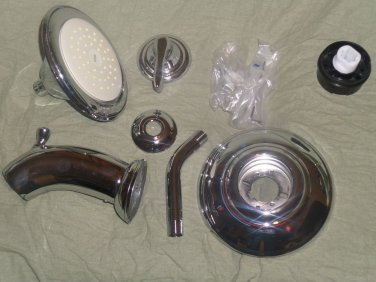Moen Posi-Temp Sngle Handle Tub & Shower Faucet W/ Valve 82854 Chrome