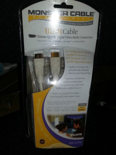 Monster Cable&Acirc;&reg;  Digital Video Audio HDMI Cable 130439-00