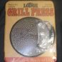LODGE 7.5  Round Heavy Duty Cast Iron Cool Spiral Handle Grill Press LGPR3
