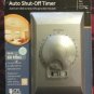 GE 60 Mins Single Pole Auto Shut Off In Wall Timer 15084 Silver