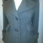 ROBERT LOUIS Junior's Novelty Two Button Coat Jacket Brown L