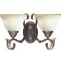 WORLD IMPORT Olympus Tradition Wall Sconce 2623-24 Bronze W Silver