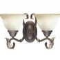 WORLD IMPORT Olympus Tradition Wall Sconce 2623-24 Bronze W Silver