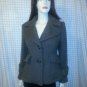 ROBERT LOUIS Junior's Novelty Two Button Coat Jacket Brown M