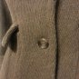 ROBERT LOUIS Junior's Novelty Two Button Coat Jacket Brown M