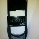 XOXO Legwear Hug & Kisses Women's Top Python Lace Footliners Size 9-11 Black