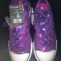 CONVERSE One Star Junior Dx Cross Strap Lips Oxford Tennis Shoes 3 Violet