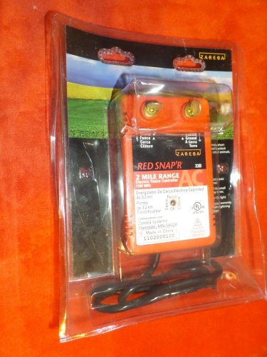 ZAREBA Red Snap'r 2 Miles Electric Fence Controller Energizer33B