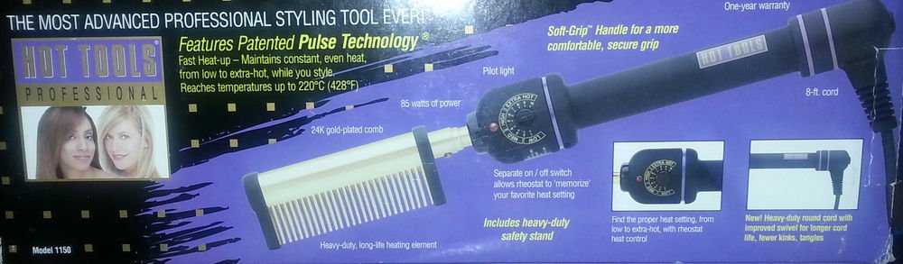 hot tools pressing comb model 1150