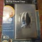 GE 60 Mins Auto Shut Off In Wall Spring Wound Timer 15305 Stainless Steel
