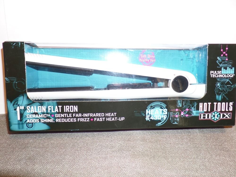 hot tools helix flat iron