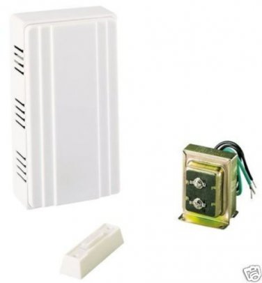 Air King Builder 1 Note Wired DoorBell Chime CK 110 White
