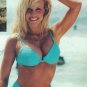 Body Alive Sport Women Wonder Bikini Bra Top  M Aqua