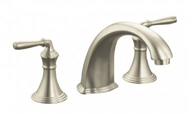 Kohler Devonshire Deck Rim 2 Handle Low Arc Faucet TRIM T398-4-BN Brushed Nickel