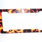 ACCESSORIES TO GO Flames Vehicle Standard Plastic  License Plate Frame MDA-023