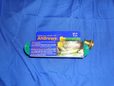 ANDREWS 30 FT Sprinkler & Soaker Hose Green