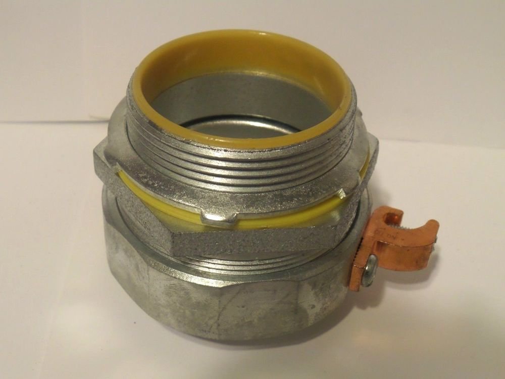 COOPER Liquidtight Flexible Metallic Conduit 2" Grounding Connector