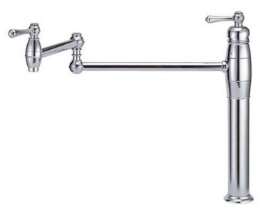 Danze Opulence Deck Mount Pot Filler Kitchen Faucet D206057 Chrome