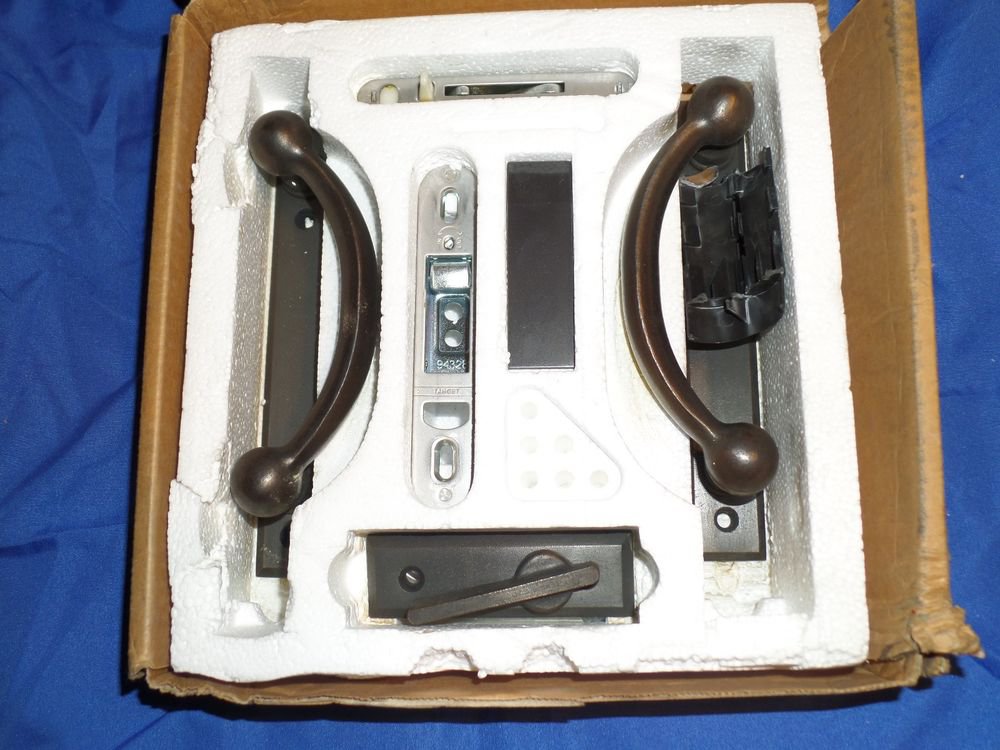 ANDERSEN Yuma Gliding Patio Door Hardware Trim Set 2565557 Distressed