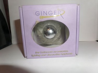 GINGER Yorkshire Bath Single Robe Hook 1610-26 Chrome