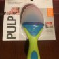 BOON Pulp  6 Months + Silicone Feeder Blue Green B10093