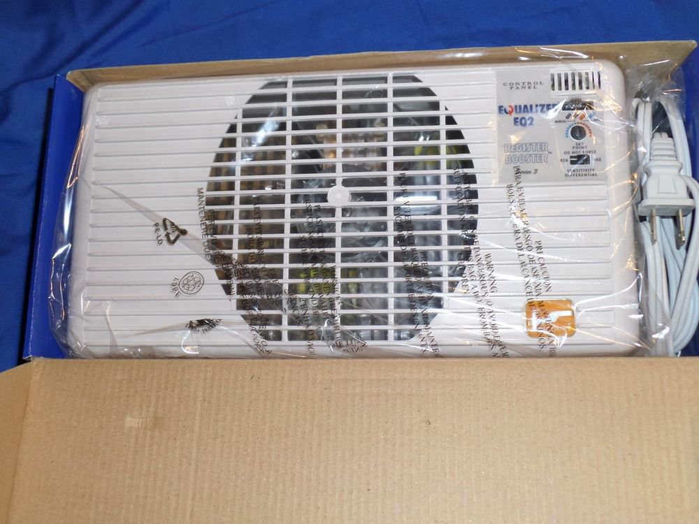 SUNCOURT Heating & Air Conditioning Register Booster Equalizer Fan EQ2