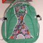 High Sierra Swerve Female Fit Backpack 53665 Aqua W/ Abstract Pattern