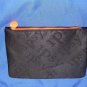 IPSY Cosmetic Small Make Up Neoprene  Bag New Black