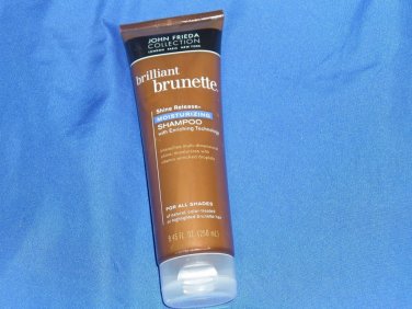 John Frieda 8.45oz Brilliant Brunette Shine Release MOISTURIZING  Hair Shampoo