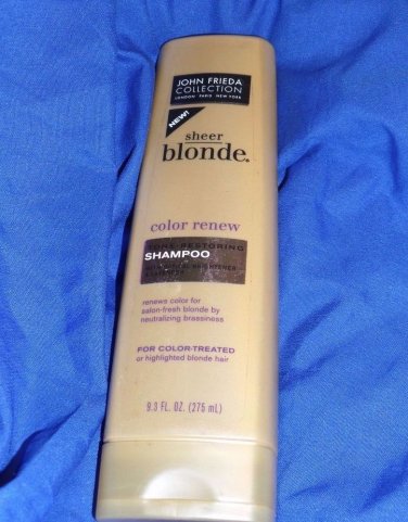 JOHN FRIEDA Sheer Blonde Tone Restoring Shampoo For Color Treated Hair 9.3 oz