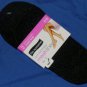 NO NONSENSE Aromatherapy Mesh Low Liner Footliners Size 4-10 Sparkle Black