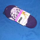 NO NONSENSE Aromatherapy Low Mesh Liner Footliners Size 4-10 2 PAIR Animal Lilac