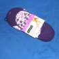 NO NONSENSE Aromatherapy Low Mesh Liner Footliners Size 4-10 2 PAIR Animal Lilac