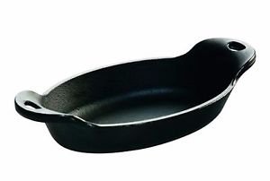 LODGE Cast Iron Oval Mini Server 9 oz