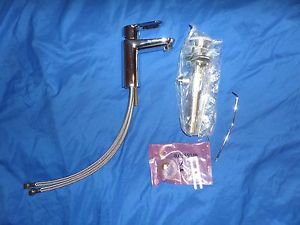 GROHE Bauloop Single Loop Handle Bathroom Centerset  Faucet 23 084 000 Chrome