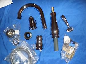 DELTA Leland Single Handle Pull Down Bar Prep Faucet 9978-DST