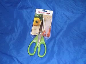 KITCHENAID All Purpose Kitchen Soft Grip Shears KC3510HLCA Lime Cordial