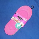 NO NONSENSE Aromatherapy Breathable Mesh High Liner Footliner Size 4-10 Pink Tan