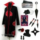 Naruto Akatsuki cloak Uchiha Itachi Cosplay Costume