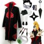 Fastest Shipping Naruto Akatsuki cloak Deidara Cosplay Costume