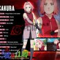 Naruto Haruno Sakura 2nd Cosplay Costume