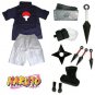 Naruto Uchiha Sasuke 1st Cosplay Costume And ccessories
