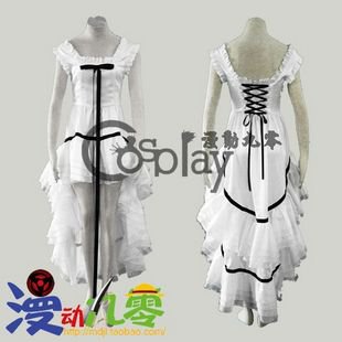 Chobits Eruda 2nd White Cosplay Costume